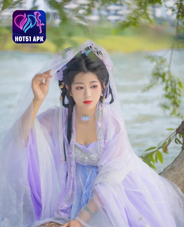 Pesona Keindahan Yun Xi La: Bintang Tionghoa di Puncak Popularitas Hot51 . Beautiful girl Goddess on hot51 2 - Hot51 Yun Xi La -hot51apk